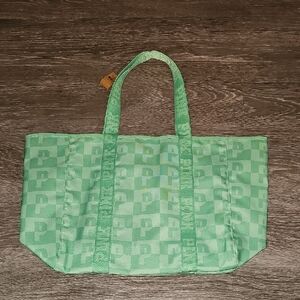 Victoria Secret PINK Green Nwts Tote Bag!! Dont Miss